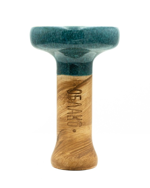 Чаша Облако Glaze Black - Зелёный топаз