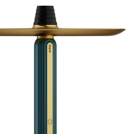 Кальян ALPHA HOOKAH - ECHO  GOLD Emerald Green