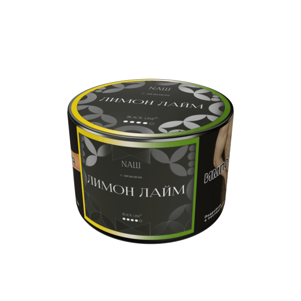 NAШ Black Лимон лайм, 40 гр