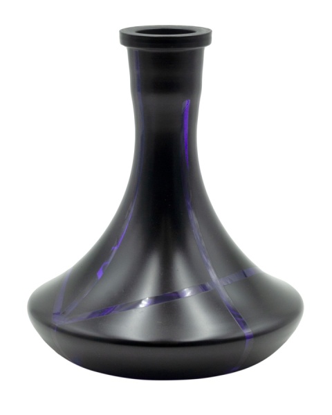 Колба Vessel Glass Крафт Полоски фиолетовые