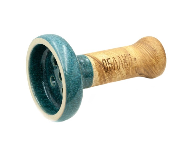 Чаша Облако Glaze Black - Зелёный топаз