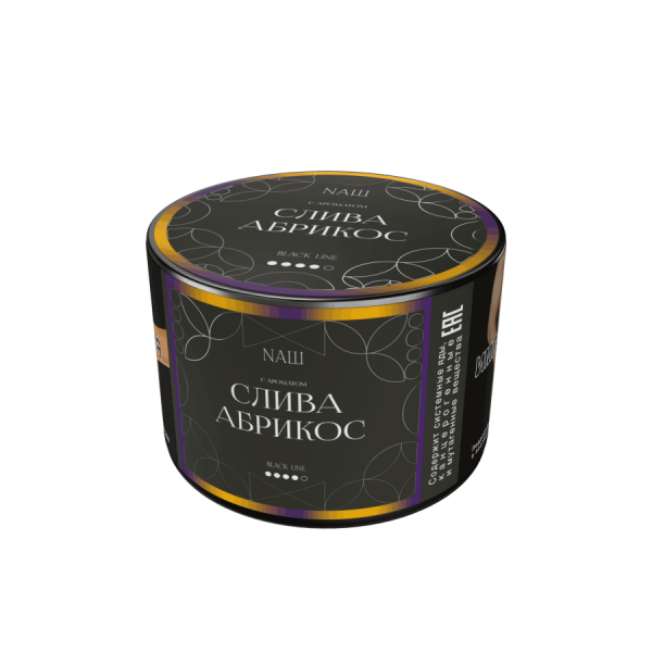 NAШ Black Слива абрикос, 40 гр