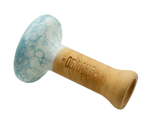 Чаша Облако Glaze Phunnel L - Бело-голубой мрамор