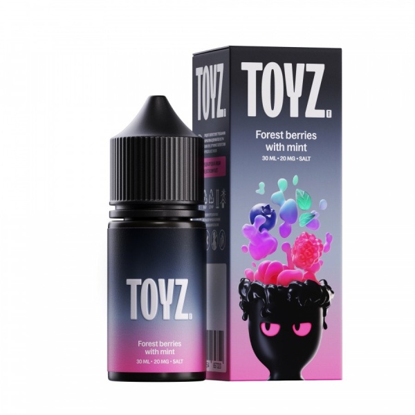 Toyz Salt 30мл, Forest Berries Mint (лесные ягоды с мятой)