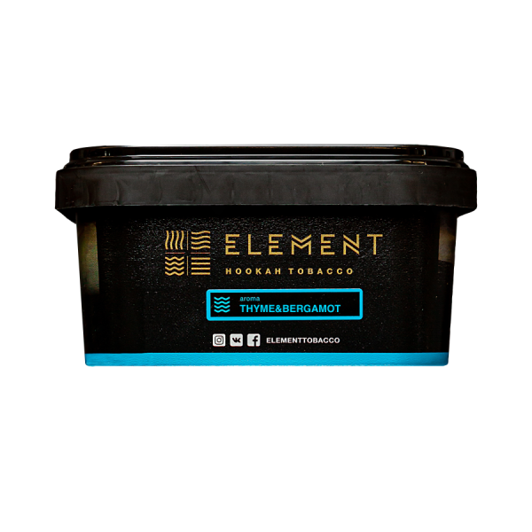 Element Вода Чабрец-Бергамот (Thyme&Bergamot), 200 гр