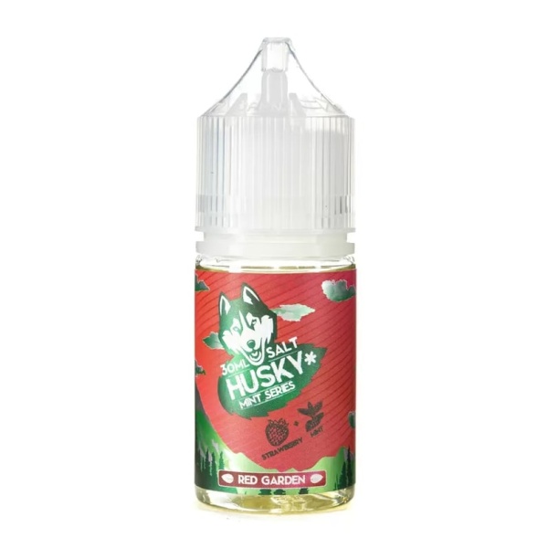 Husky mint series SALT Strong Red Garden (Мята клубника) 30 мл 