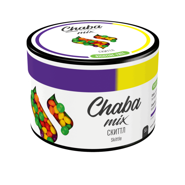 Chaba Mix Skittle (Скиттл) Nicotine Free 50 гр