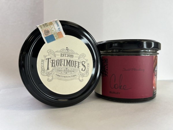 Табак для кальяна "Trofimoff"s" burley Coke (Кола), 125гр
