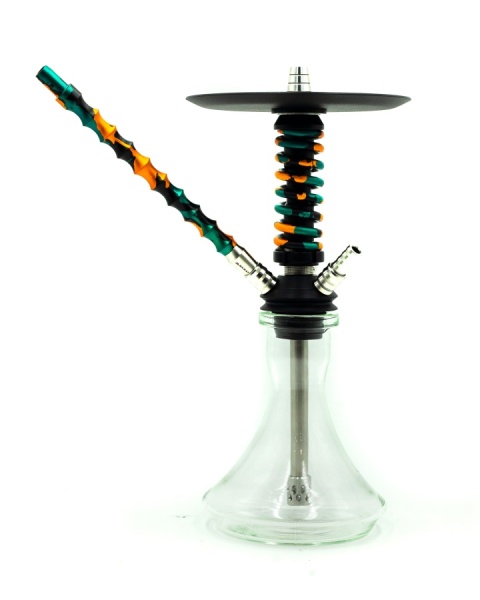 Кальян Coilovers Micro Бирюзово-золотой камуфляж