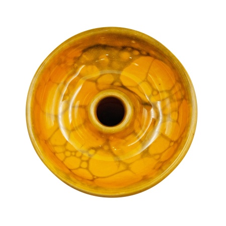 Чаша Облако Glaze Phunnel M - Оранжево-черный мрамор