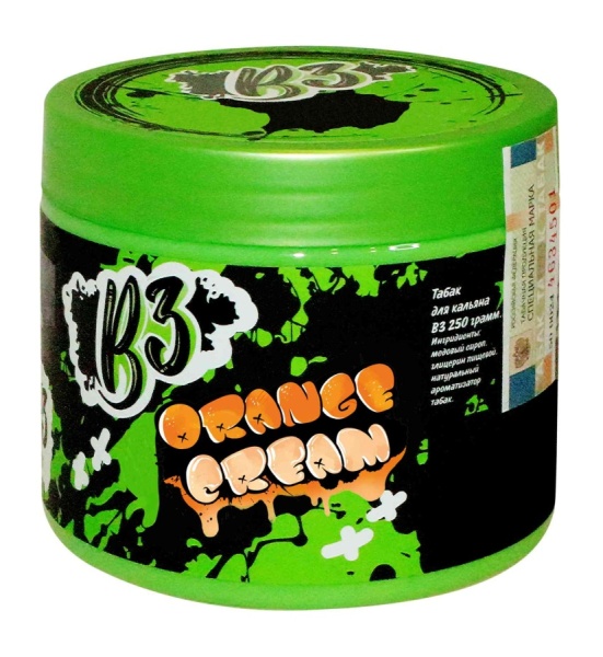 B3 Orange Cream (Апельсин с Кремовой нотой), 250 гр