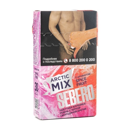 Sebero Arctic Mix Spice Fruit (Пряный чай,гуава-клубника,ревень-смородина,арктик), 30 гр