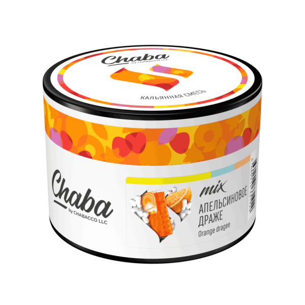 Chaba Mix Orange Dragee (Апельсиновое драже), 40 гр