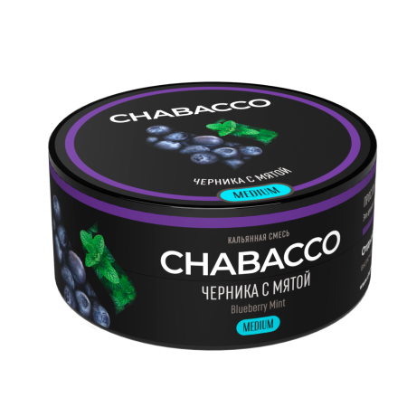 Chabacco Medium Blueberry Mint (Черника с Мятой), 25 гр