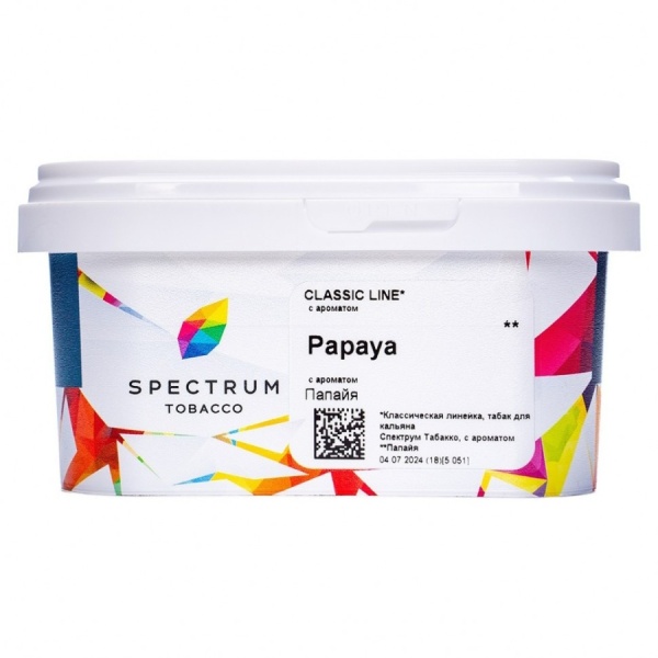 Spectrum Classic Line Papaya, 200 гр