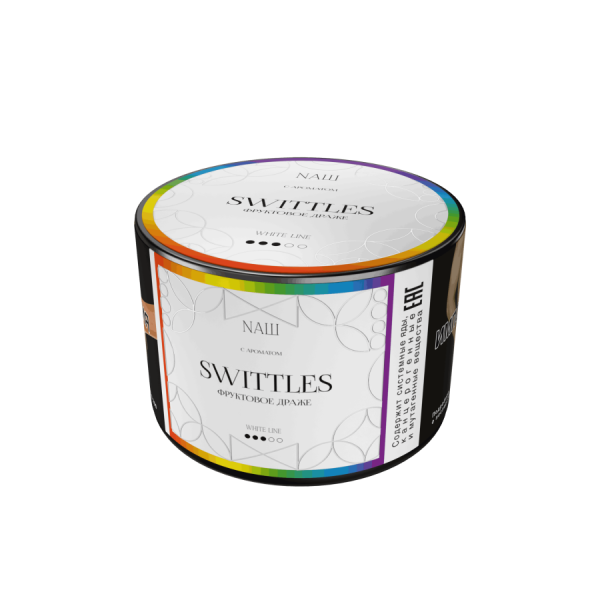 NAШ White Фруктовое драже (Swittles), 40 гр