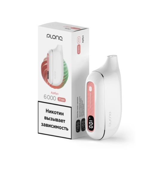 Plonq MAX (до 6000 затяжек) вкус Арбуз