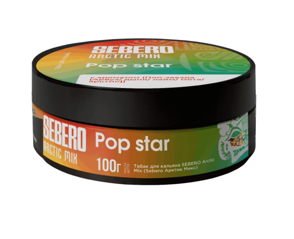 Sebero Arctic Mix Pop star (Арбуз, дыня, лайм, мята, арктик), 100 гр