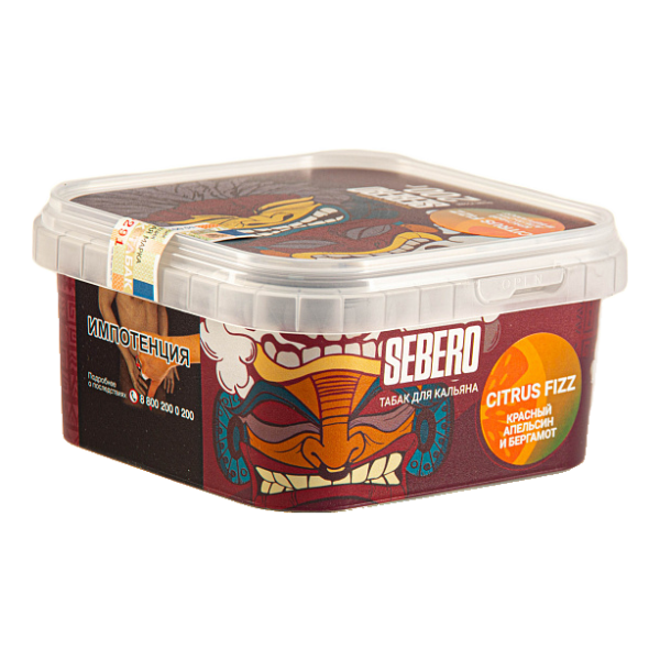 Sebero с ароматом Красный Апельсин и Бергамот (Citrus Fizz), 200 гр