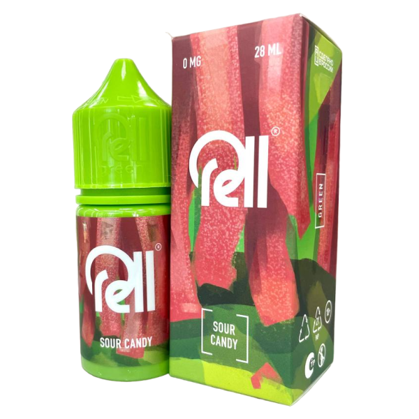 RELL GREEN Sour candy (28мл, 0мг/см3)