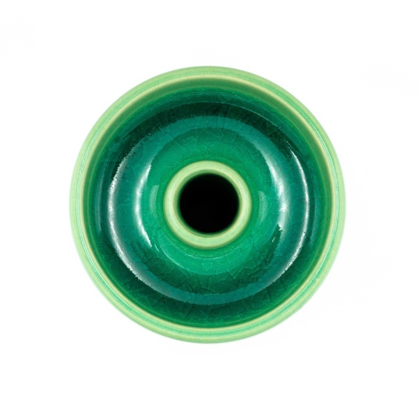Чаша Облако Glaze Phunnel L - Зелёная кракле