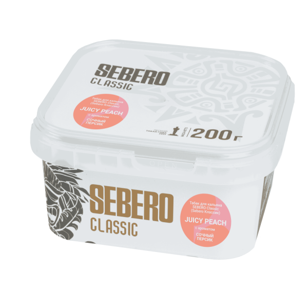 Sebero с ароматом Сочный персик (Juicy peach), 200 гр