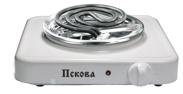 Электроплитка ZENCHA Пскова 1.0 кВт, белая