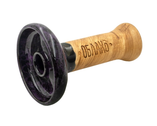 Чаша Облако Glaze Phunnel L - Фиолетовый черный мрамор