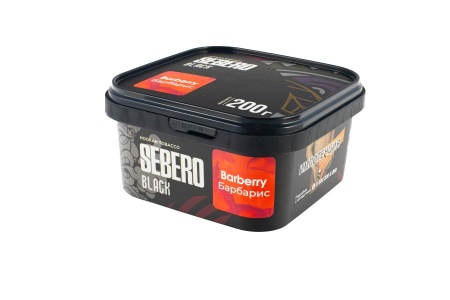 Sebero Black с ароматом Барбарис (Barberry), 200 гр