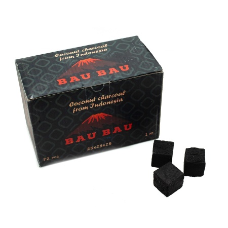 Уголь Bau-Bau 72 (25х25х25)