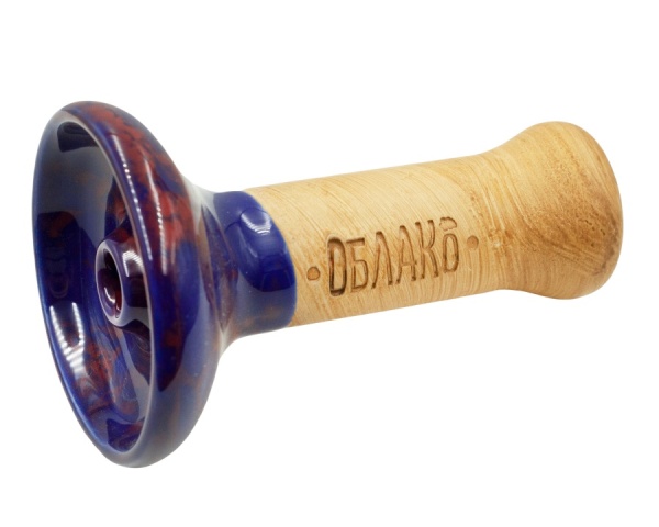 Чаша Облако Glaze Phunnel M - Сине-красный мрамор