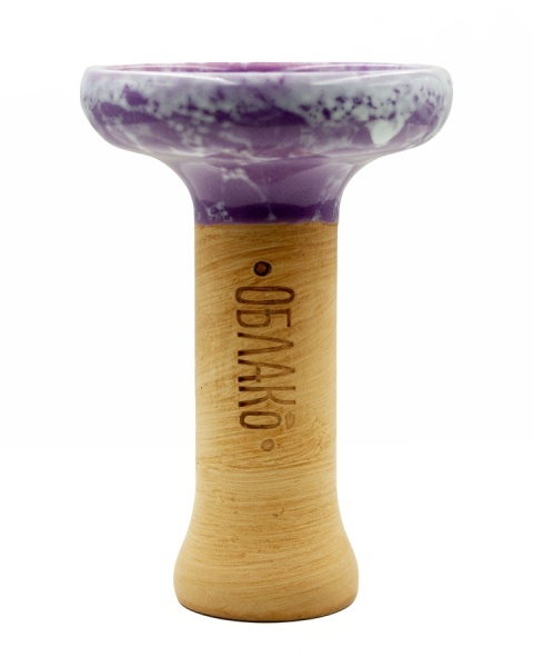 Чаша Облако Glaze Phunnel L - Фиолетово-белый мрамор