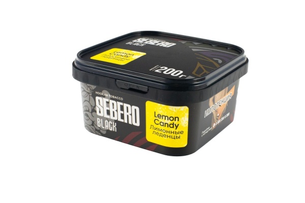 Sebero Black с ароматом Лимонные леденцы (Lemon Candy), 200 гр