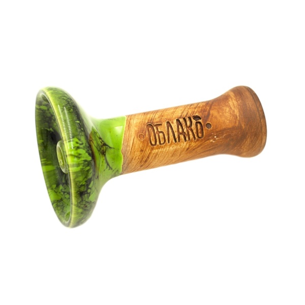 Чаша Облако Glaze Phunnel M - Салатовый черный мрамор