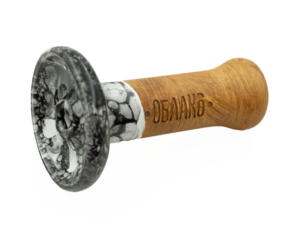 Чаша Облако Glaze Phunnel S - Бело-черный мрамор