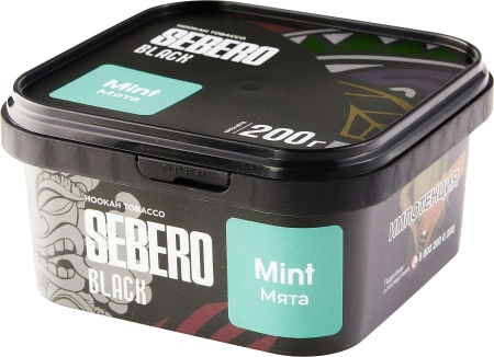 Sebero Black с ароматом Мята (Mint), 200 гр