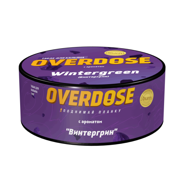 Overdose Wintergreen (Винтергрин), 100 гр