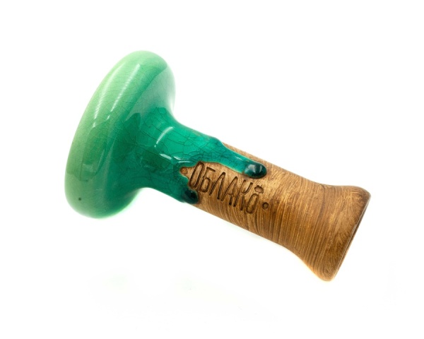 Чаша Облако Glaze Phunnel L - Зелёная кракле