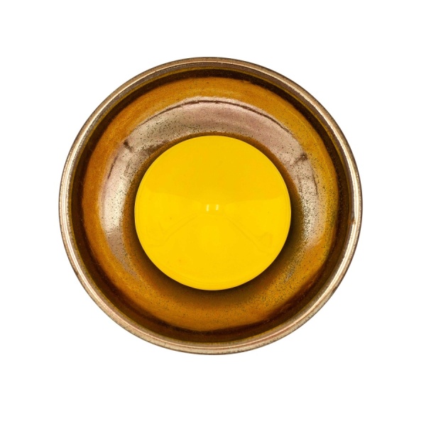 Чаша Облако Flow - Желтый/Хром